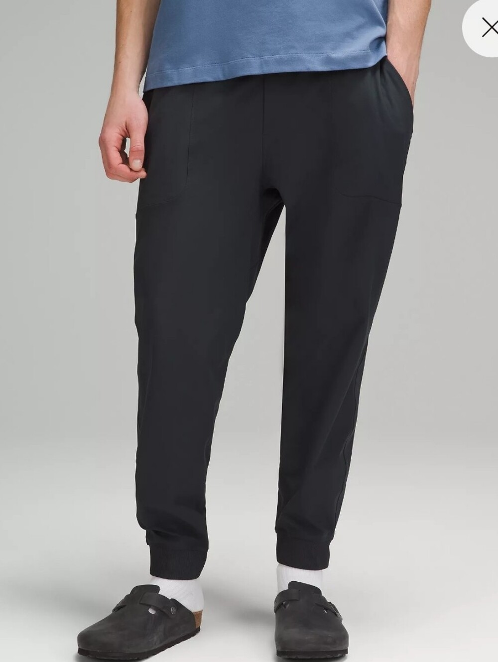 Lululemon ABC Warpstreme Jogger Regular In Obsidian Dark Gray Mens Large NWOT